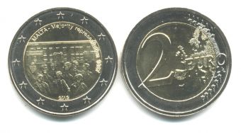 2 Евро Мальта 2012 Совет Большинства