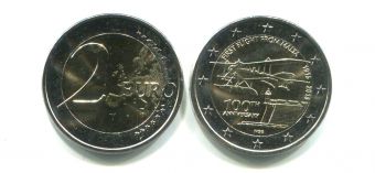 2 Евро Мальта 2015 первый авиаполет с Мальты