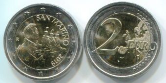 2 Евро Сан-Марино 2019 Регулярная