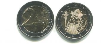 2 Евро Словения 2014 Барбара Цилли
