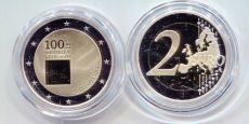 2 Евро Словения 2019 Люблянский Университет Пруф