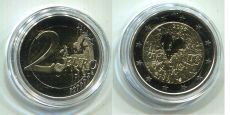 2 Евро Финляндия 2008 Человек в сердце Пруф
