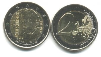2 Евро Финляндия 2012 Хелена Шерфбек
