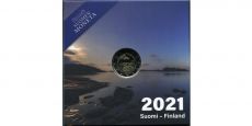 2 Евро Финляндия 2021 Аландские острова Пруф