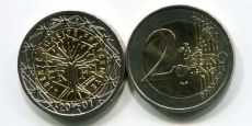 2 Евро Франция 2001 Регулярная  