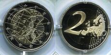 2 Евро Франция 2020 Медицинские Исследования Пруф 