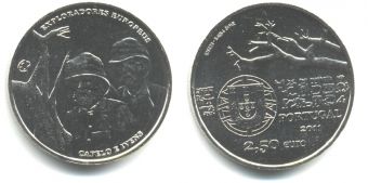 2,5 Евро Португалия 2011 Исследователи