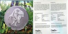 20 Долларов Канада 2016 Динозавр