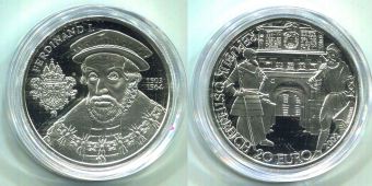 20 Евро Австрия 2002 Фердинанд 1
