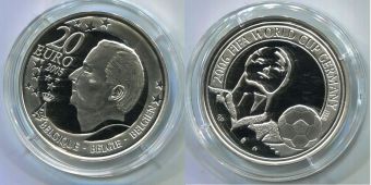 20 Евро Бельгия 2005 Чемпионат мира по Футболу
