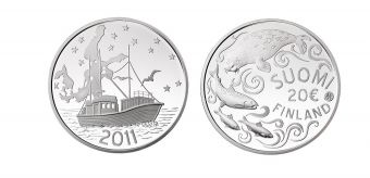 20 Евро Финляндия 2011 Защита Балтийского моря