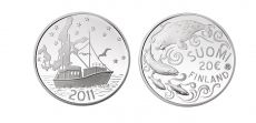 20 Евро Финляндия 2011 Защита Балтийского моря