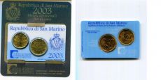 20 Центов + 50 Центов Сан-Марино 2003 Регулярные       