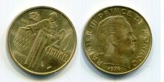 Монако 20 Сантимов 1976 год             