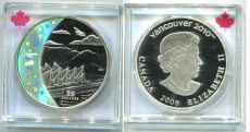25 Долларов Канада 2008 Олимпиада в Ванкувере
