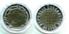 25 Евро Австрия 2006 Спутниковая навигация