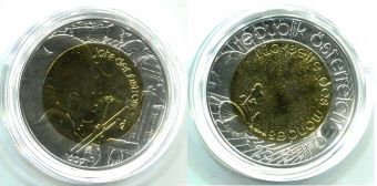 25 Евро Австрия 2009 Астрономия
