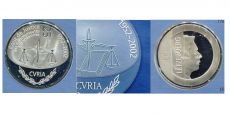 25 Евро Люксембург 2002 год 50 лет Судебной системе  