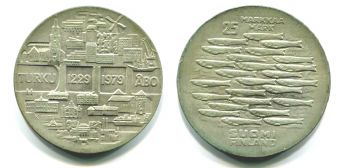 25 Марок Финляндия 1979 Турку