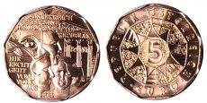 5 Евро Австрия 2022 Демократия