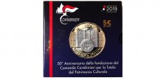 5 Евро Италия 2019 Карабинеры Пруф