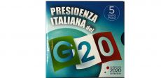 5 Евро Италия 2020 G20 Пруф 
