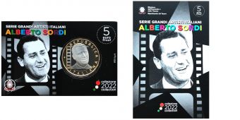 5 Евро Италия 2022 Альберто Сорди