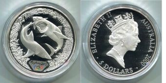 Австралия 5 Долларов 2000 Олимпиада Сидней (13)
