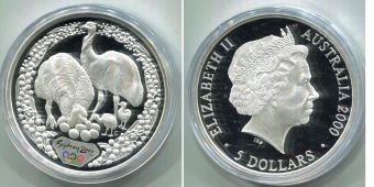 Австралия 5 Долларов 2000 Олимпиада Сидней (11)