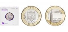 5 Евро Финляндия 2013 Маяк, Аландские острова, PROOF