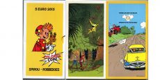 5 Евро Бельгия 2013 Spirou Цветная Пруф