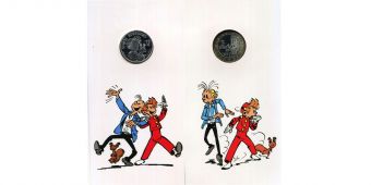 5 Евро Бельгия 2013 Spirou Пруф