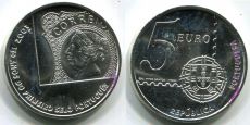 5 Евро Португалия 2003 Первая почтовая марка