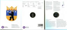 5 Евро Финляндия 2010 провинция Сатакунте PROOF 