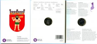 5 Евро Финляндия 2011 провинция Лапландия PROOF