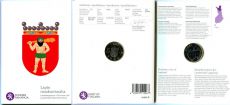 5 Евро Финляндия 2011 провинция Лапландия PROOF