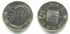 5 Евро Финляндия 2013 провинция Остроботния 