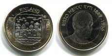 5 Евро Финляндия 2017 Ристо Рюти