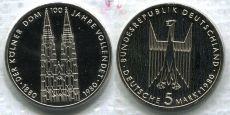 5 Марок Германия 1980 год Кёльнский собор