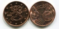5 Центов Финляндия 2002 Регулярная      