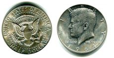 США 50 Центов 1964 год Кеннеди (3)  