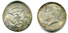 США 50 Центов 1964 год Кеннеди (1)