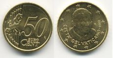 Ватикан 50 Центов 2012