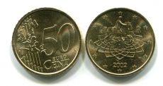 Италия 50 Центов 2002 