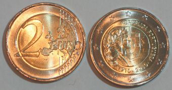 2 Евро Португалия 2010