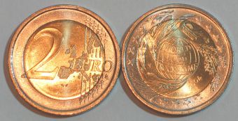 2 Евро Италия 2004 Всемирная продовольственная программа